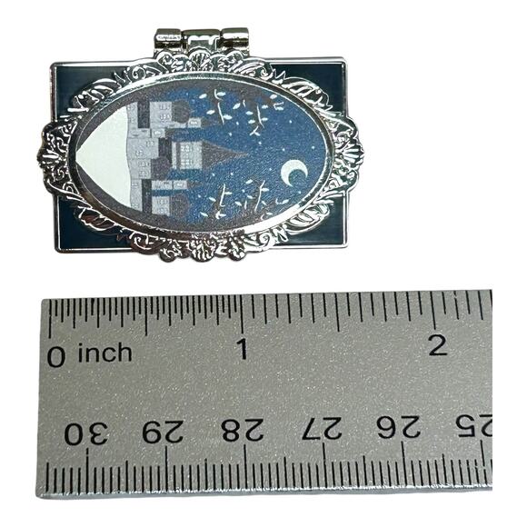Owl Crate Naomi Novak Spinning Silver Collectible Book Pin Series Number Seven - Picture 4 of 6
